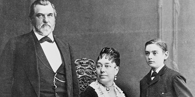 Moments in History: Leland Stanford, 1824-1893 and Jane Stanford, 1828-1905
