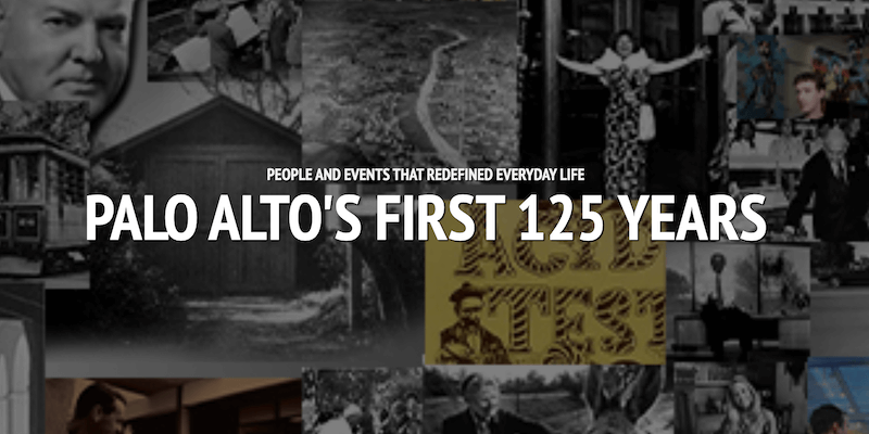 Palo Alto Weekly 125-year Timeline